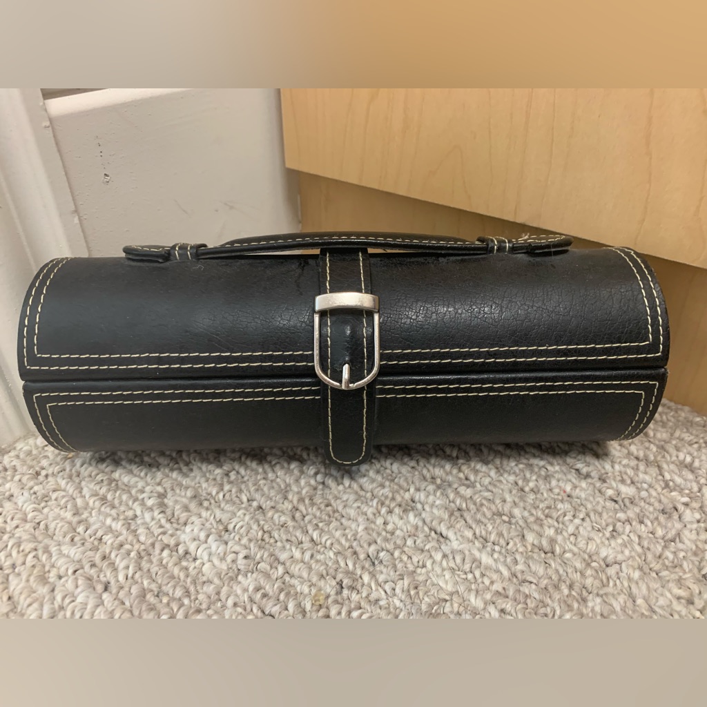Jewelry Leather Hard Case Travel Case